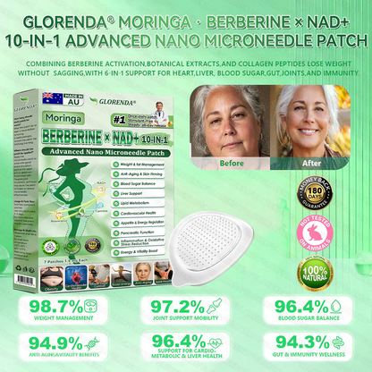𝑶𝒇𝒇𝒊𝒄𝒊𝒂𝒍 𝑺𝒕𝒐𝒓𝒆 | 🇦🇺✨ 𝐆𝐋𝐎𝐑𝑬𝑵𝗗𝗔® 𝐌𝐨𝐫𝐢𝐧𝒈𝒂 · 𝑩𝒆𝒓𝒃𝐞𝐫𝐢𝐧𝐞 × 𝐍𝐀𝑫+ 𝟭𝟬-𝒊𝗻-𝟭 𝗔𝗱𝘃𝗮𝗻𝐜𝐞𝐝 𝐍𝐚𝒏𝒐 𝑴𝒊𝒄𝒓𝒐𝒏𝒆𝒆𝐝𝐥𝐞 𝐏𝐚𝐭𝐜𝐡 🇦🇺 (𝐉𝐮𝐬𝐭 𝐨𝐧𝐜𝐞 𝐚 𝐝𝐚𝐲, 𝐯𝐢𝐬𝐢𝐛𝐥𝐞 𝐜𝐡𝐚𝐧𝐠𝐞𝐬 𝐢𝐧 𝟕 𝐝𝐚𝐲𝐬) ✅ 𝑭𝒐𝒓 𝒐𝒃𝒆𝒔𝐢𝐭𝐲, 𝐥𝐨𝐨𝐬𝐞 𝐬𝐤𝗶𝗻, 𝗱𝗶𝗮𝗯𝗲𝒕𝒆𝒔, 𝒔𝒍𝒆𝒆𝒑 𝒂𝒑𝒏𝒆𝒂, 𝒋𝒐𝒊𝒏𝒕 𝒊𝒔𝒔𝒖𝒆𝒔, 𝒂𝒏𝒅 𝒎𝒐𝒓𝒆