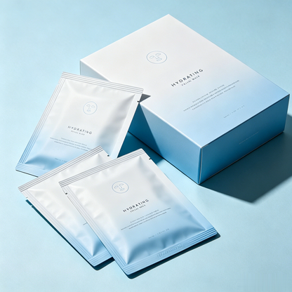 Coffret de Masques Visage Hydratants – Édition Bleu Apaisant