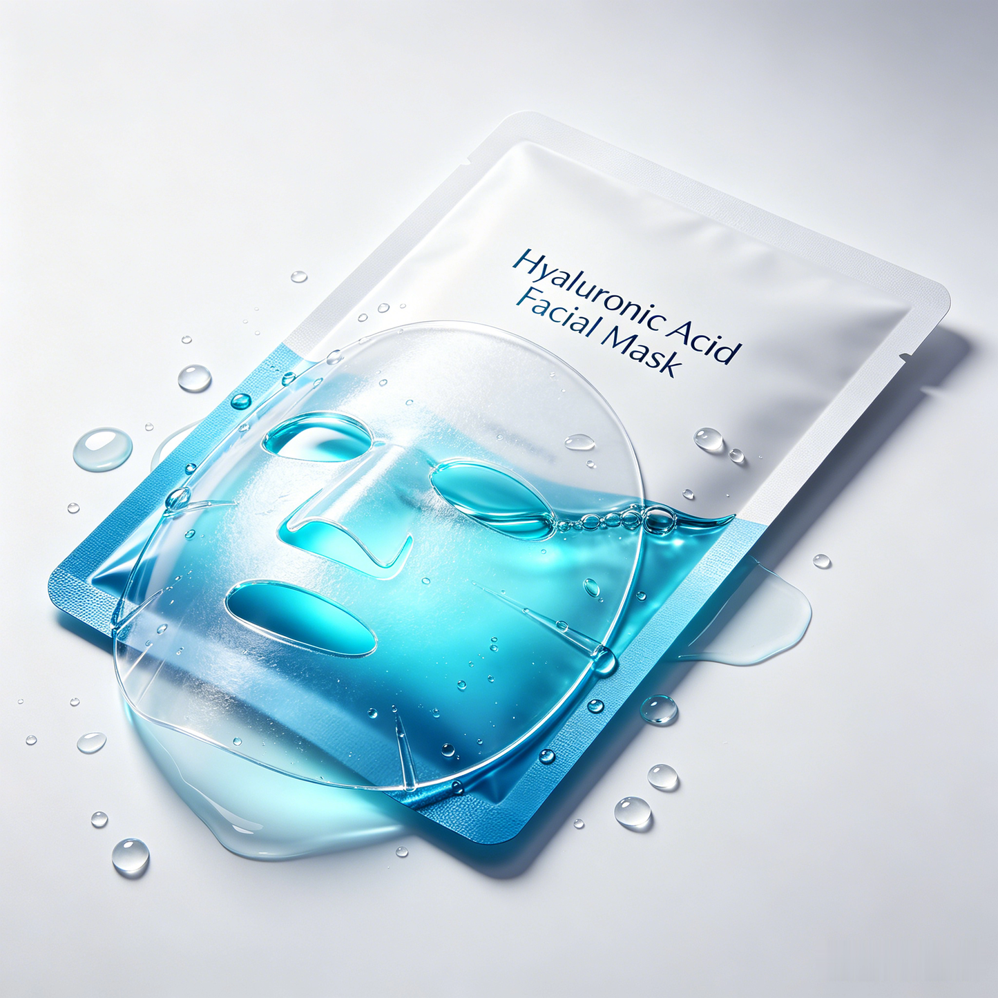 Masque Visage en Tissu à l’Acide Hyaluronique – Soin Hydratant Quotidien à l’Acide Hyaluronique Multi-Moléculaire