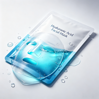 Masque Visage en Tissu à l’Acide Hyaluronique – Soin Hydratant Quotidien à l’Acide Hyaluronique Multi-Moléculaire
