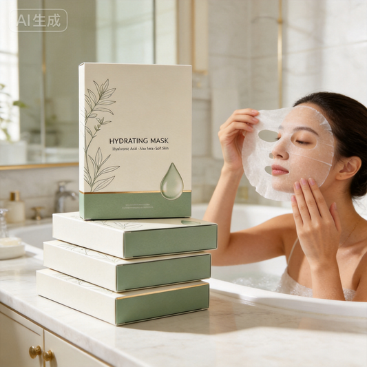 Masque Visage Hydratant Botanique – Édition Vert Apaisant