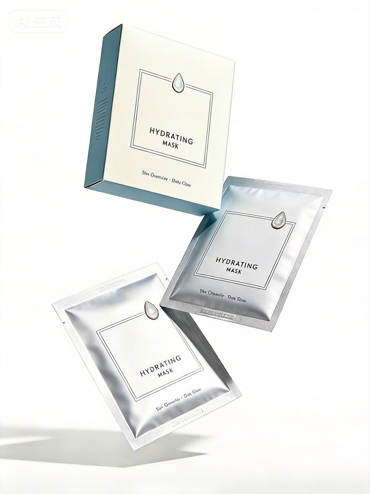 Masque Visage Hydratant Lumière – Édition Éclat Minimaliste