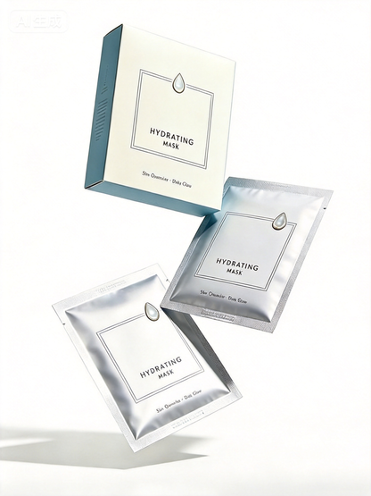 Masque Visage Hydratant Lumière – Édition Éclat Minimaliste