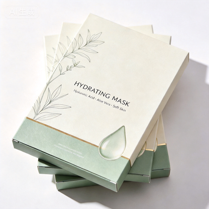 Masque Visage Hydratant Botanique – Édition Vert Apaisant